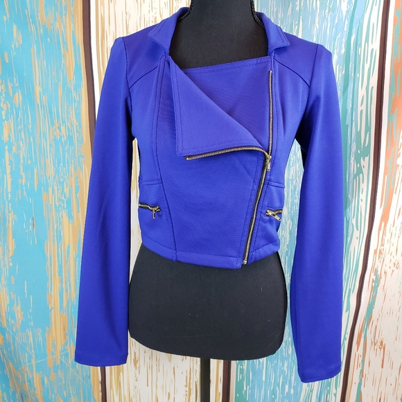 Flirtatious Jackets & Blazers - Flirtatious Retro Zip Up Jacket